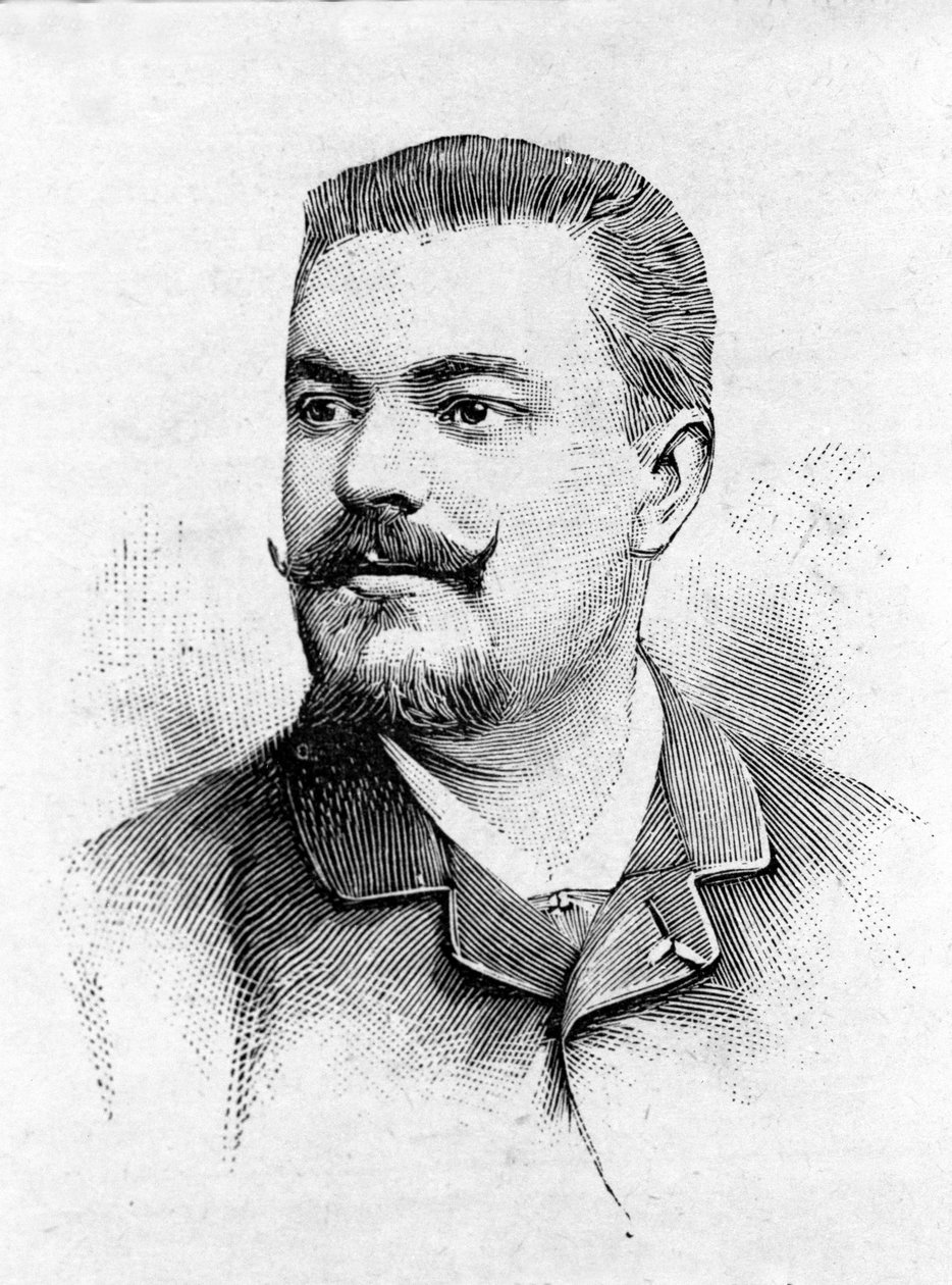 Ranskalaisen tenorin Jean Alexandre Talazacin (1853 - 1892) muotokuva. tekijältä Unknown artist