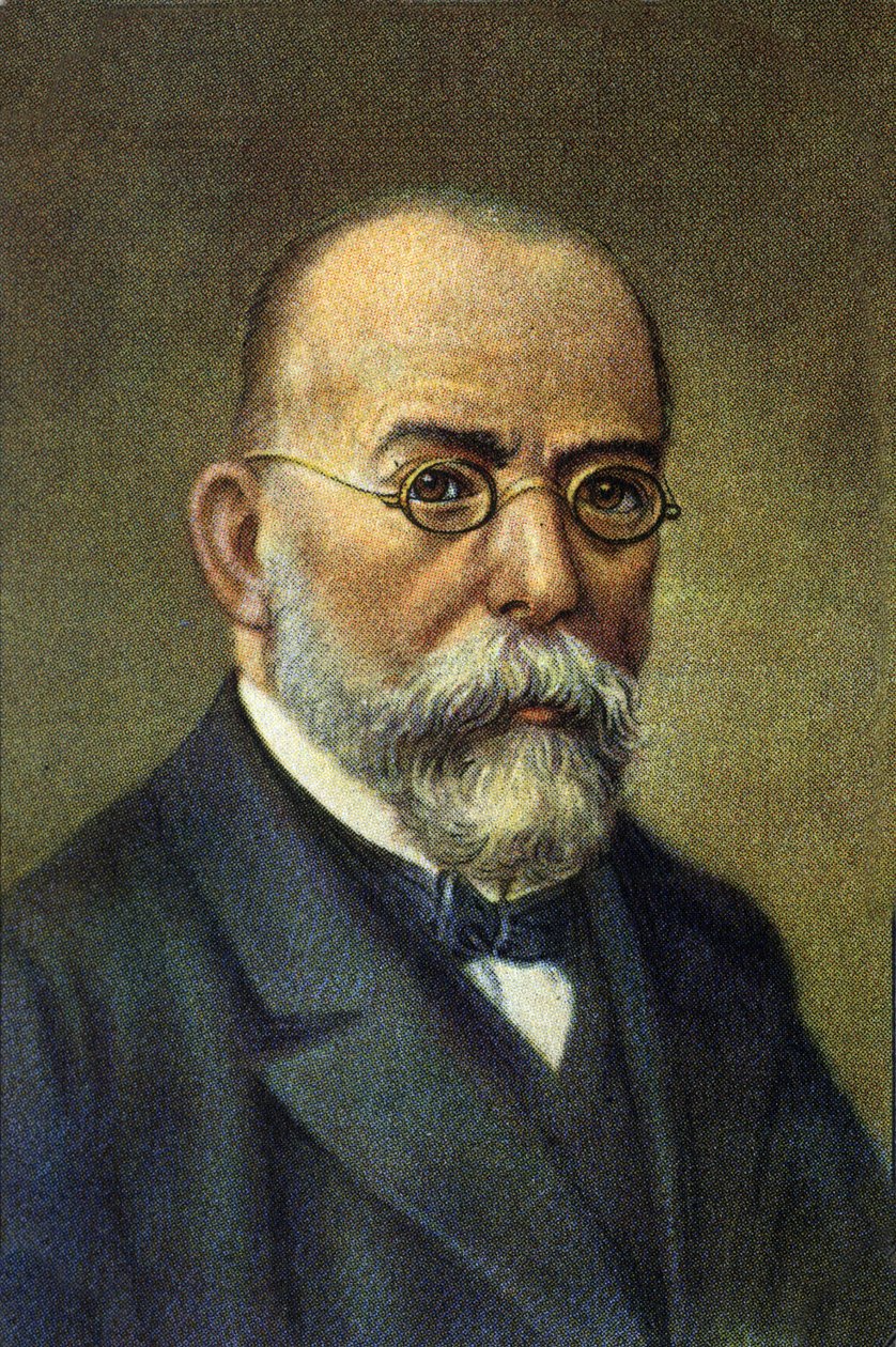 Saksalaisen lääkärin Robert Kochin muotokuva tekijältä Unknown Artist