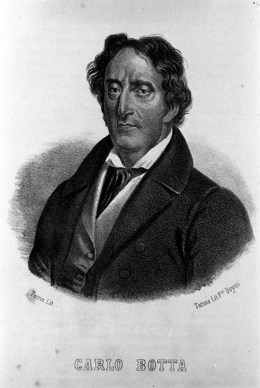 Italian lääkärin ja poliitikon Carlo Botta (1766-1837) muotokuva. tekijältä Unknown artist
