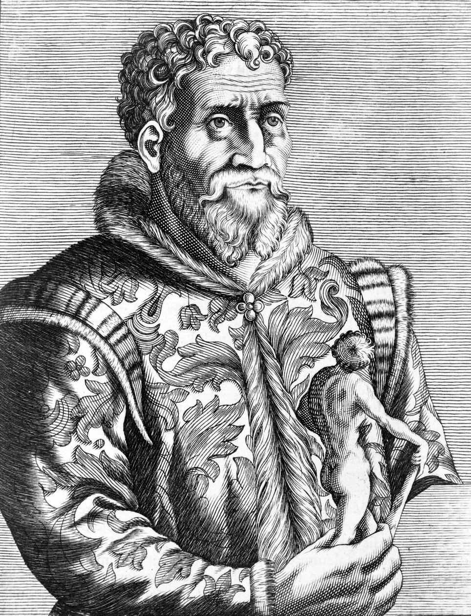 Italialaisen taidemaalarin Michelangelo Buonarrotin muotokuva tekijältä Unknown artist