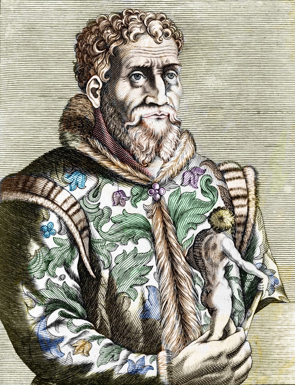 Italialaisen taidemaalarin Michelangelo Buonarrotin muotokuva tekijältä Unknown artist