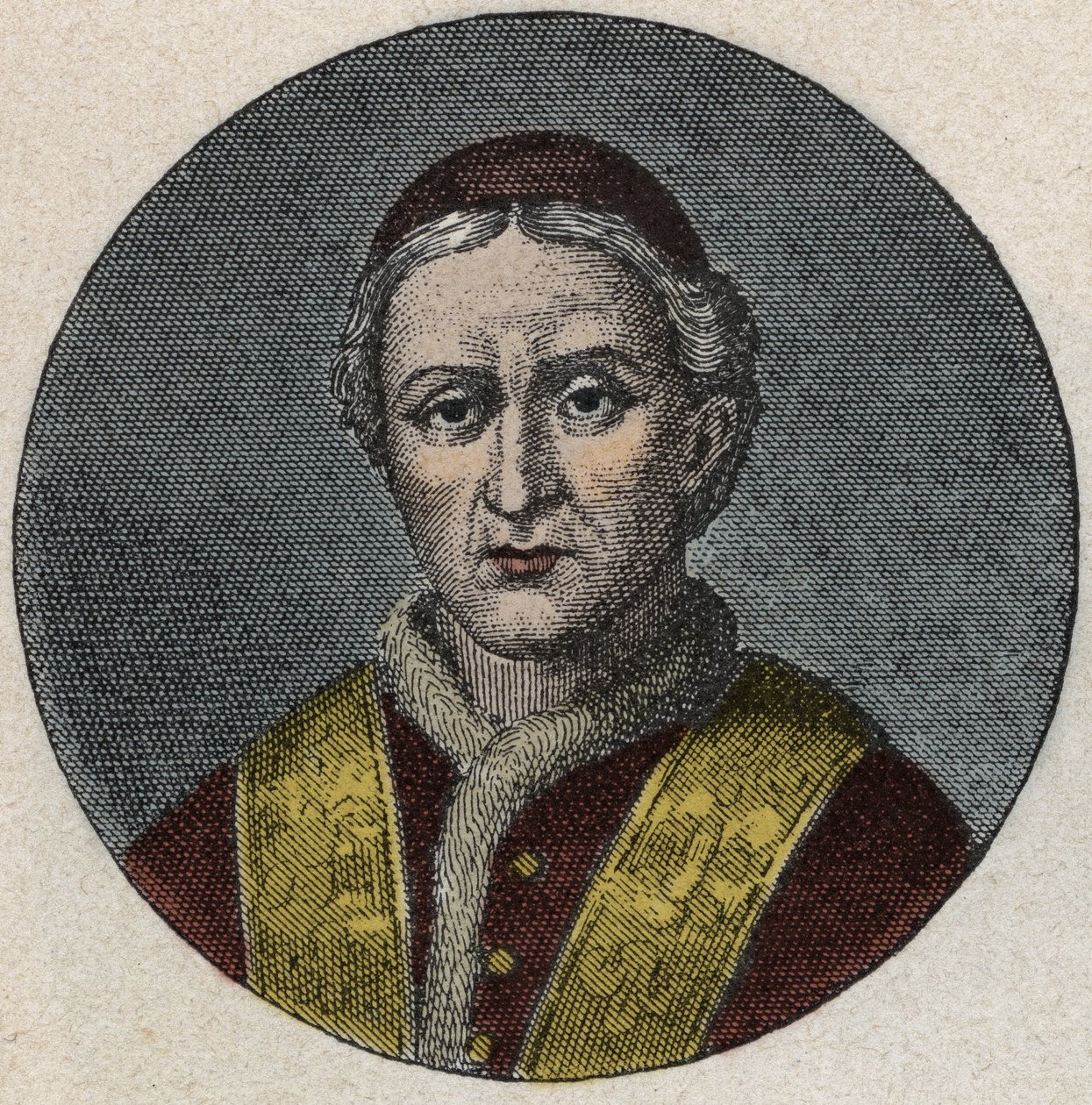 Paavi Leon XII:n muotokuva (Leo, Leone) (1823-1829) tekijältä Unknown artist