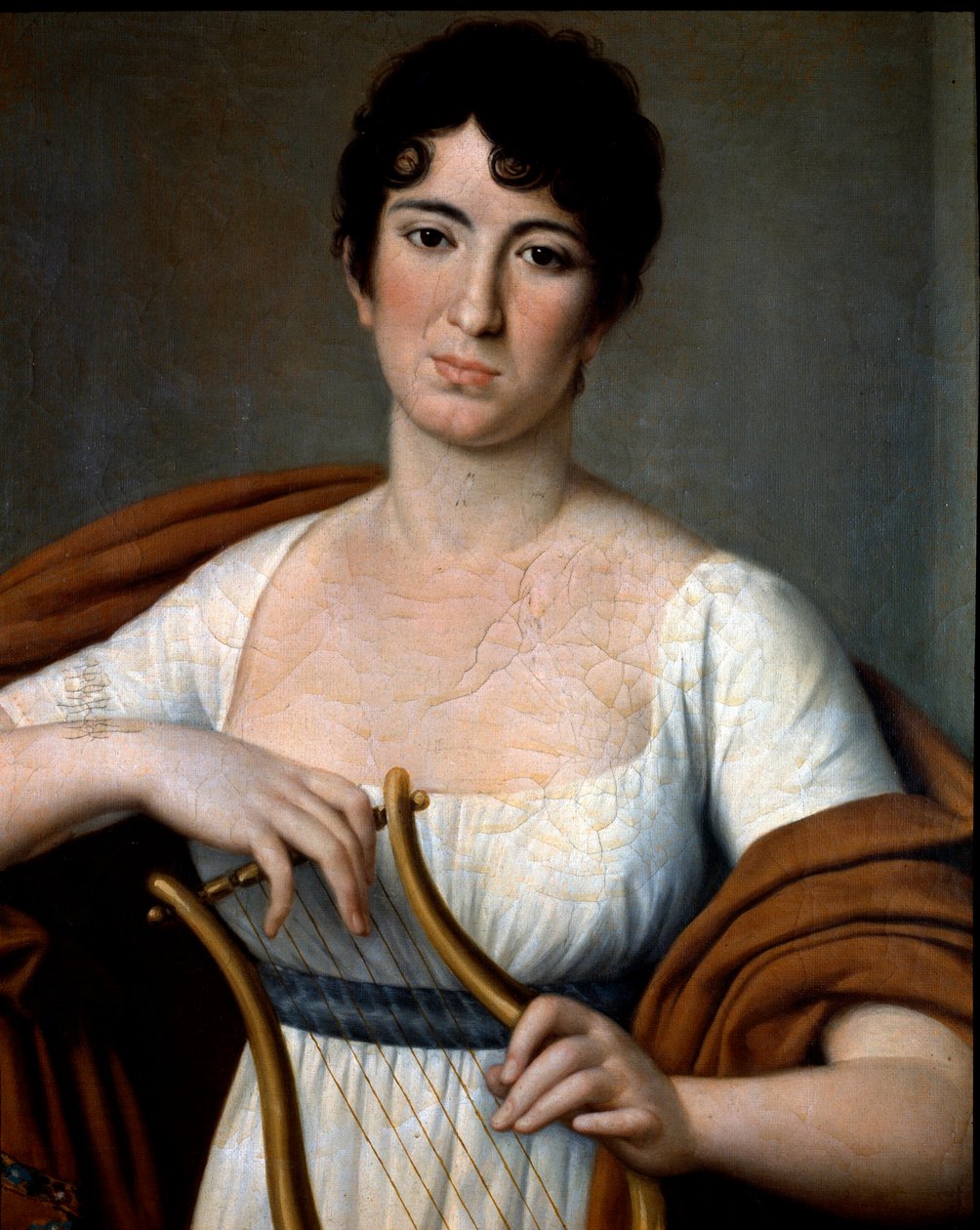Muotokuva espanjalaulaja Isabelle Colbranista (1785-1845) Anonyymi maalaus 1800-luvulta. Bologna, Civico Museo Biblioteca Musicale tekijältä Unknown artist