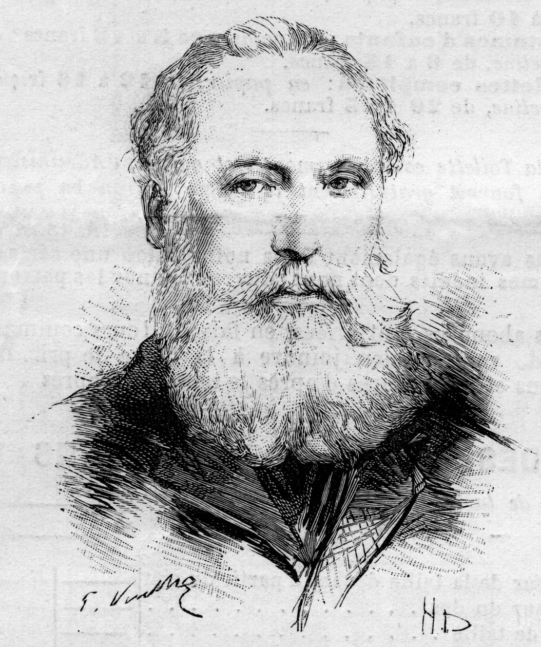 Taidemaalari Edouard de Beaumontin (1821-1888) muotokuva. tekijältä Unknown artist