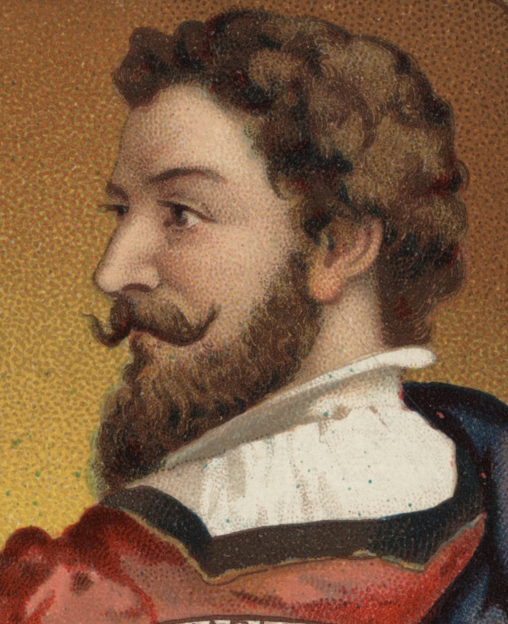 Muotokuva kirjailija Torquato Tassosta (Le Mupe tekijältä Unknown artist