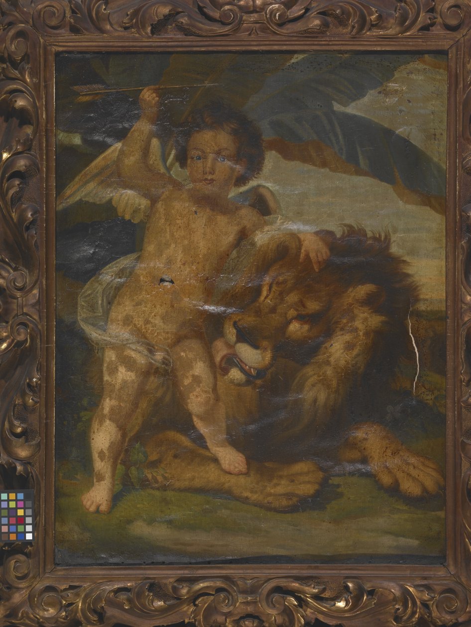 Rakkauden voima yli voiman (öljy kankaalle) tekijältä Unknown artist