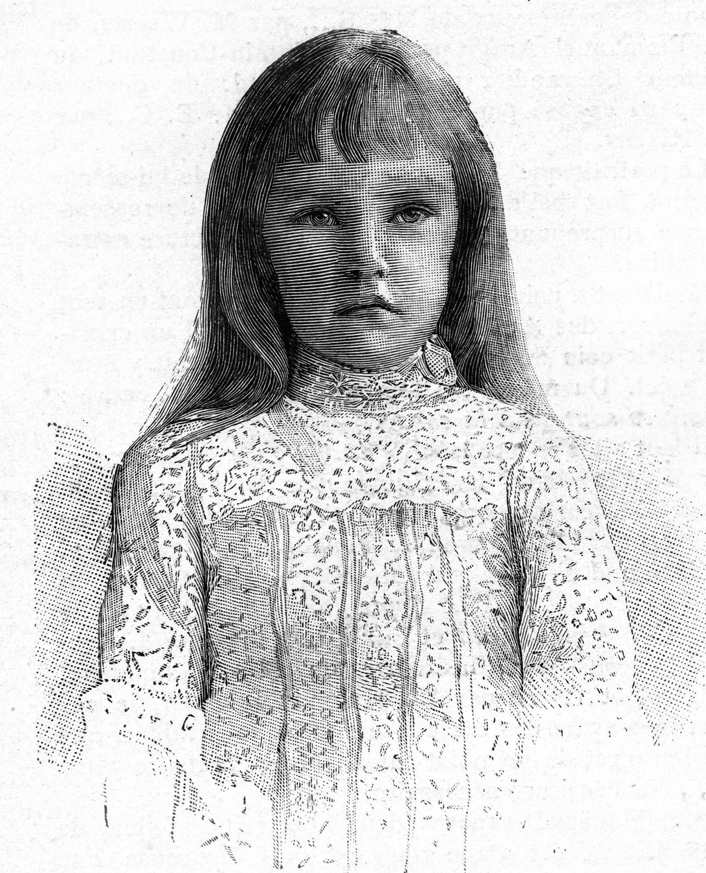 Prinsessa Elizabeth Habsburgin prinssi Rudolfin tytär tekijältä Unknown artist