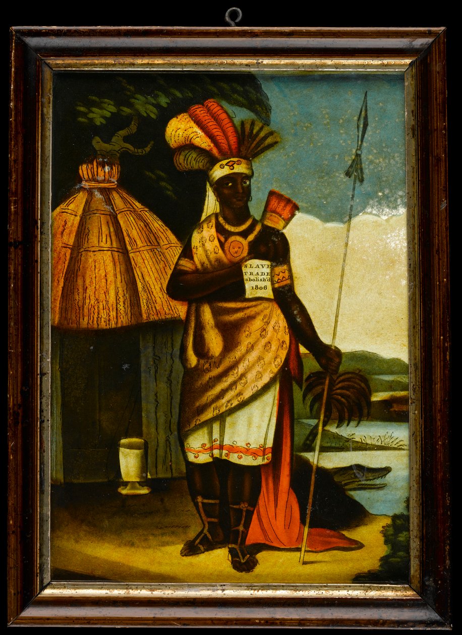 Vedos otsikolla "Orjakauppa lakkautettu" 1806 tekijältä Unknown Artist