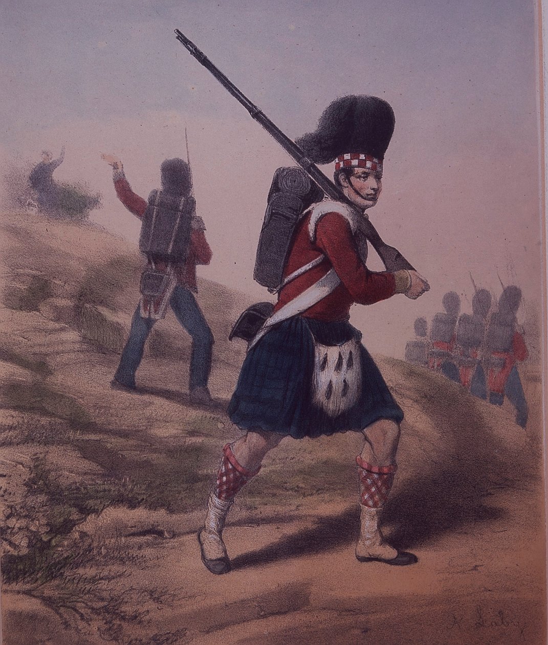 Yksityinen, 93. Highlanders tekijältä Unknown artist