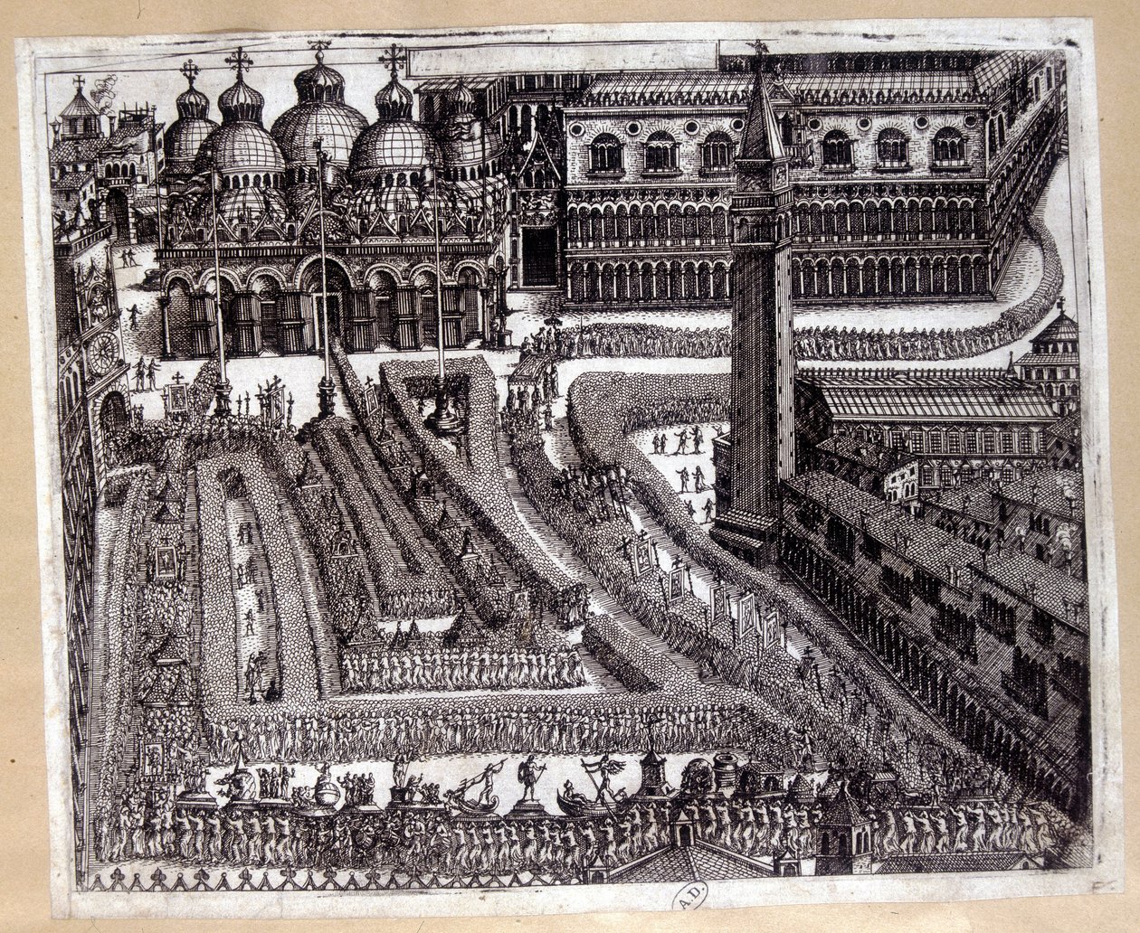 Kulkue Venetsiassa 1600-luvulla tekijältä Unknown artist