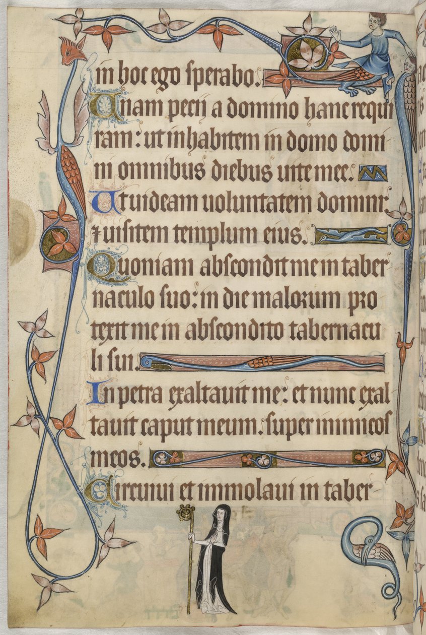 Psalmi 26; abbessa tekijältä Unknown artist