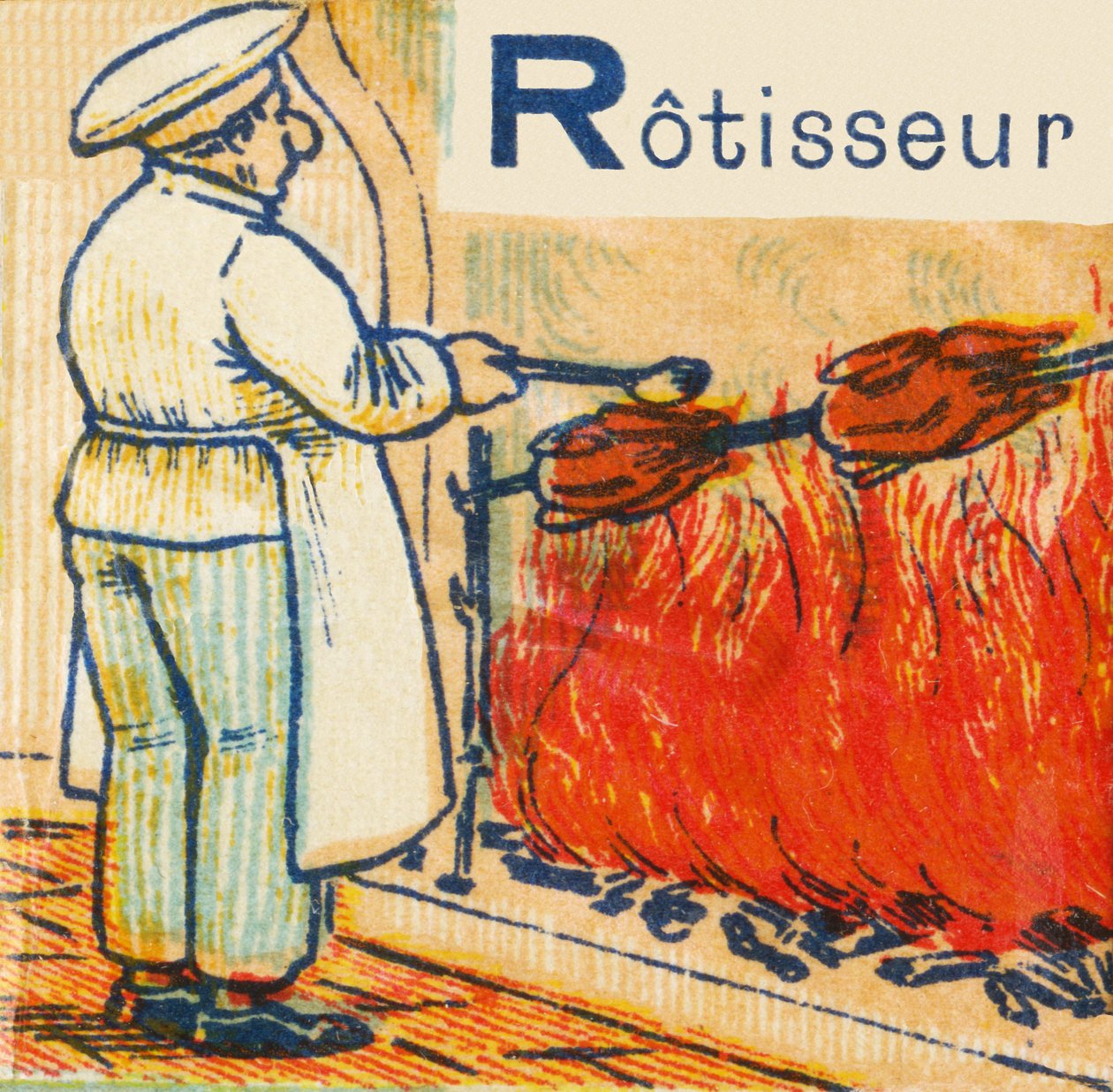 R Rotisseurina tekijältä Unknown artist