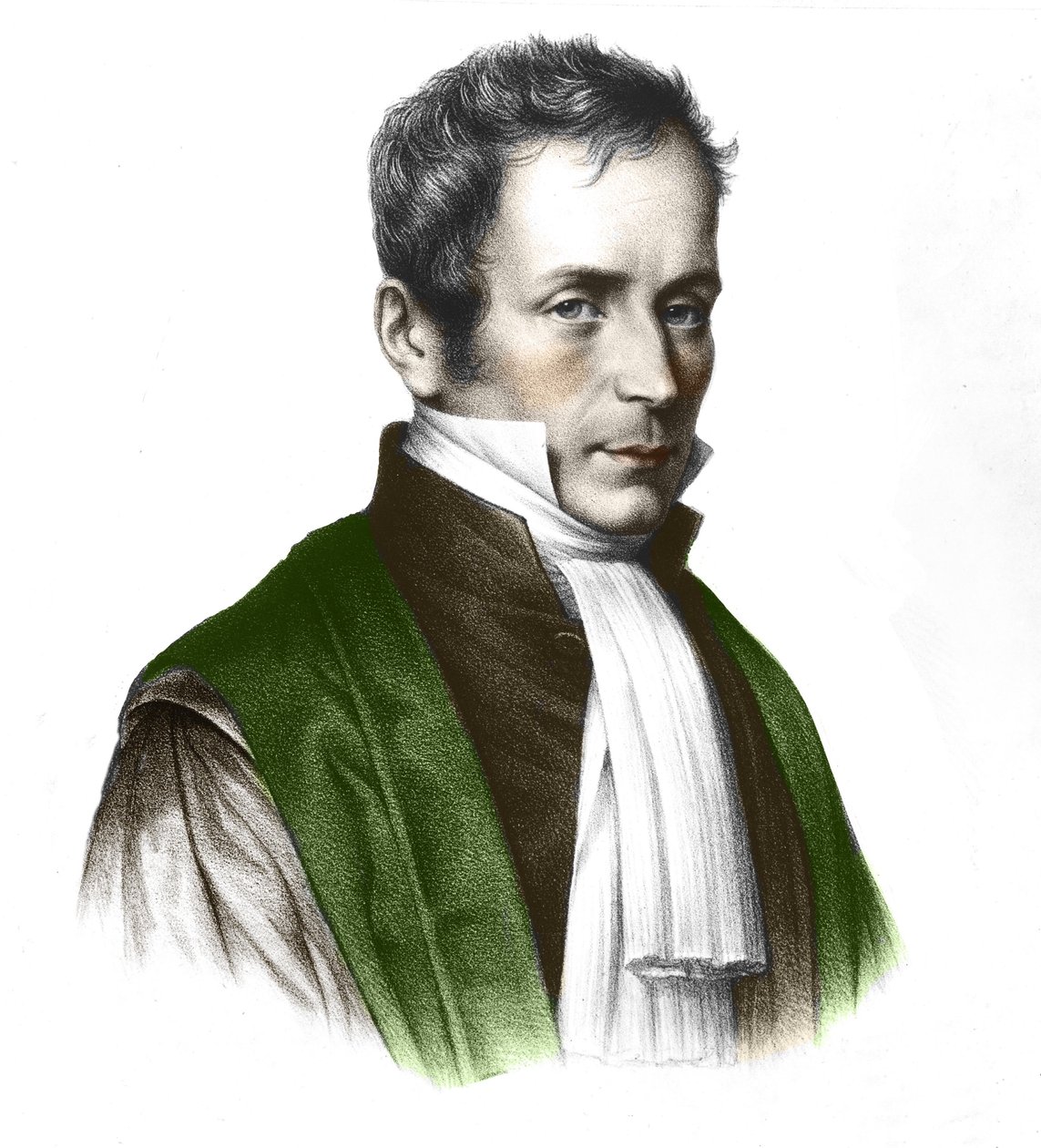 René Théophile Hyacinte Laënnec (1781-1826), ranskalainen lääkäri tekijältä Unknown artist