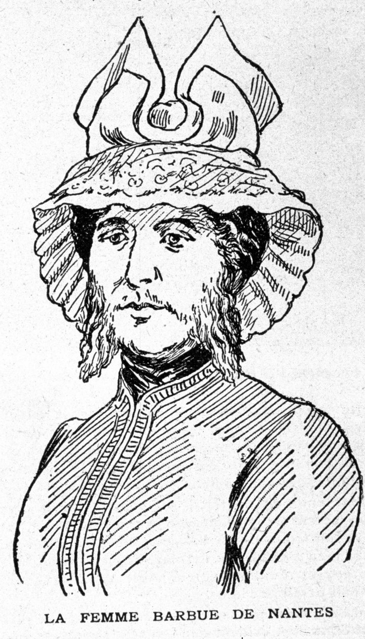 Nantesin parrakas nainen. tekijältä Unknown artist