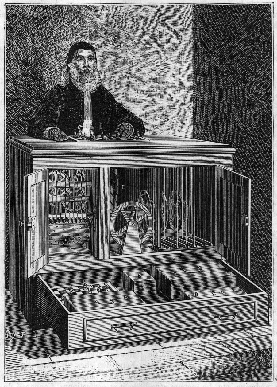 Robert-Houdinin automaatti (Jean-Eugene Robert Houdin tekijältä Unknown artist