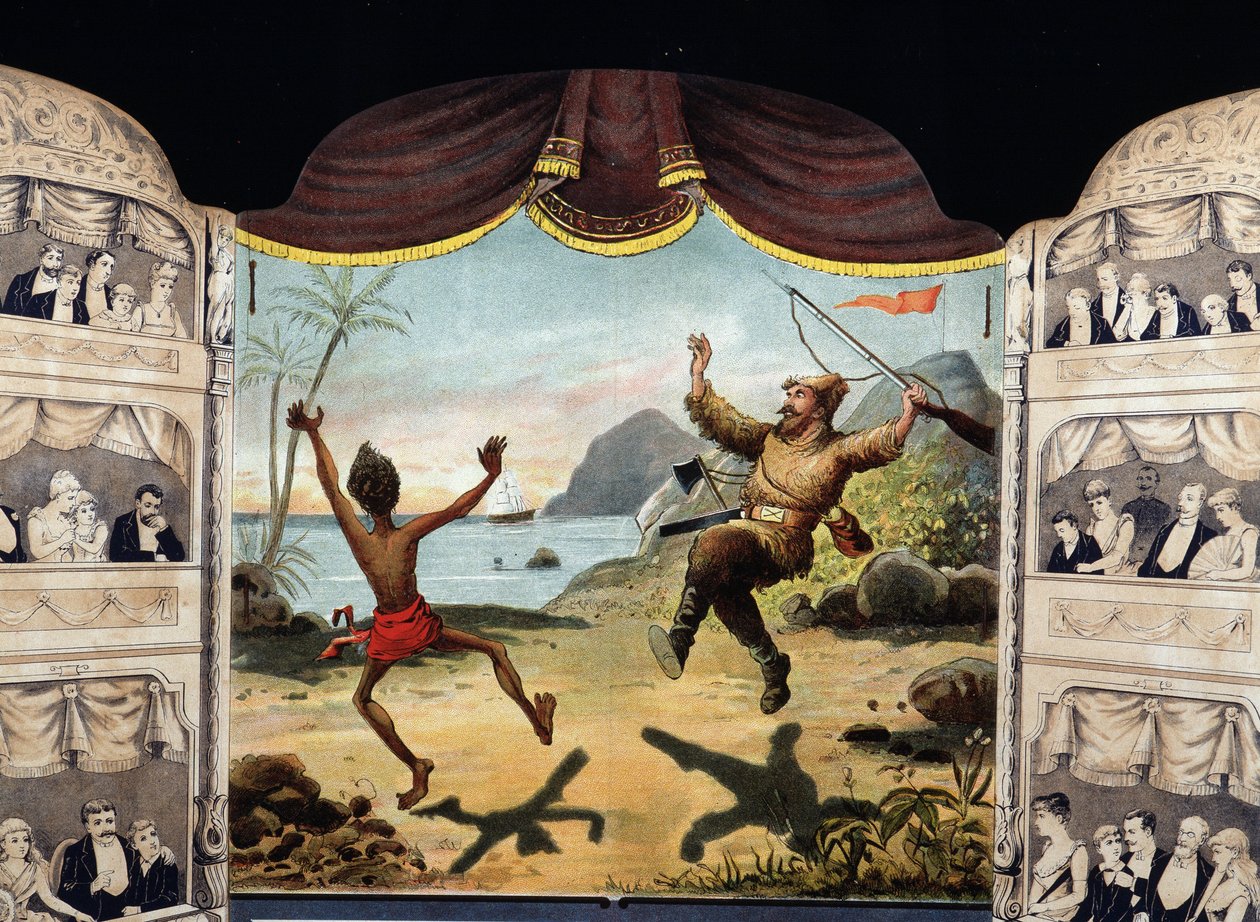 Robinson Crusoe ja perjantai tekijältä Unknown artist