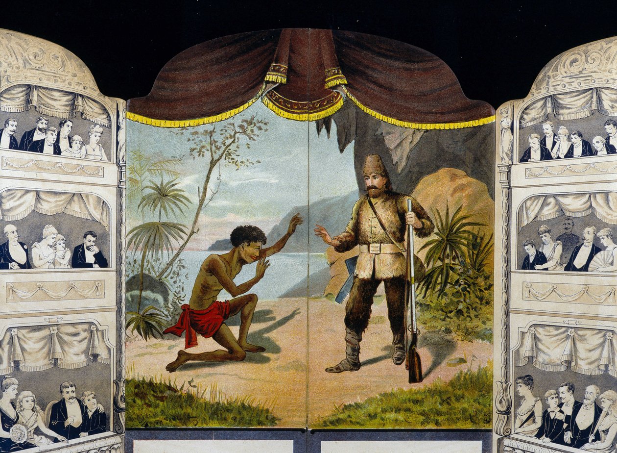 Robinson Crusoe tapaa perjantaina tekijältä Unknown artist