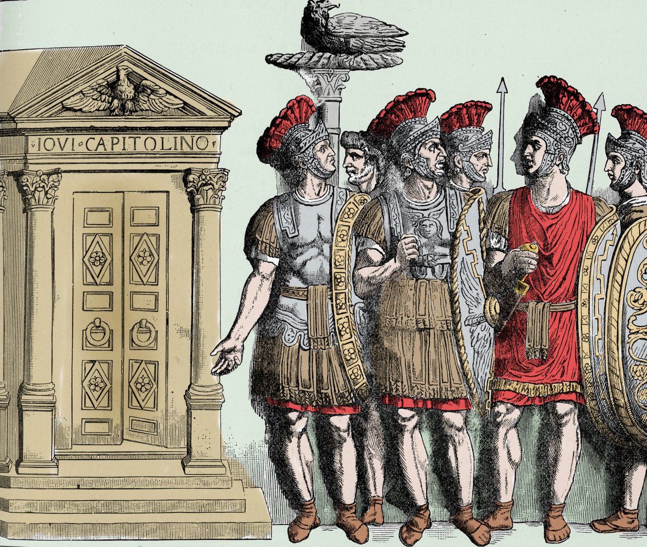 Rooman valtakunta: Praetorialaiset - Rooman antiikin; Pretorian Guard tekijältä Unknown artist