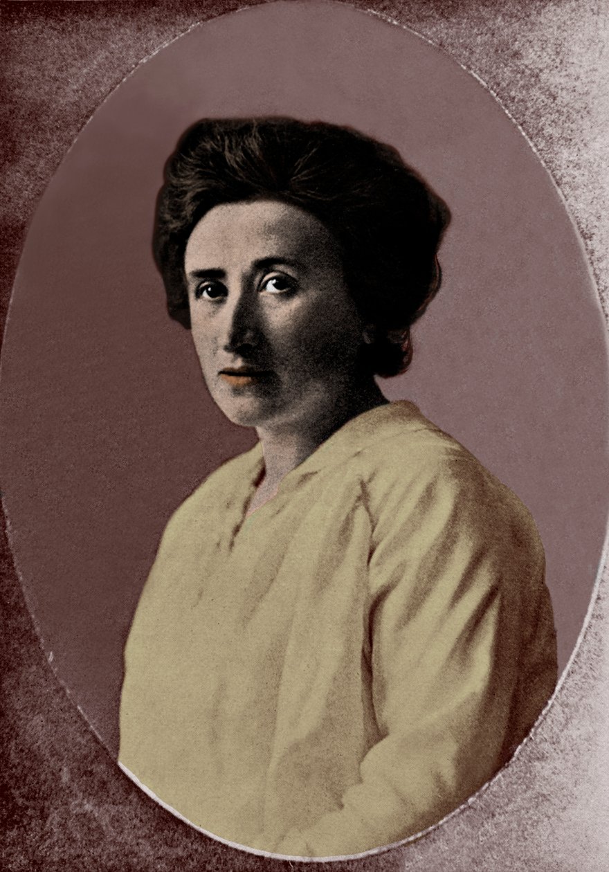 Rosa Luxemburg (painettu) tekijältä Unknown artist