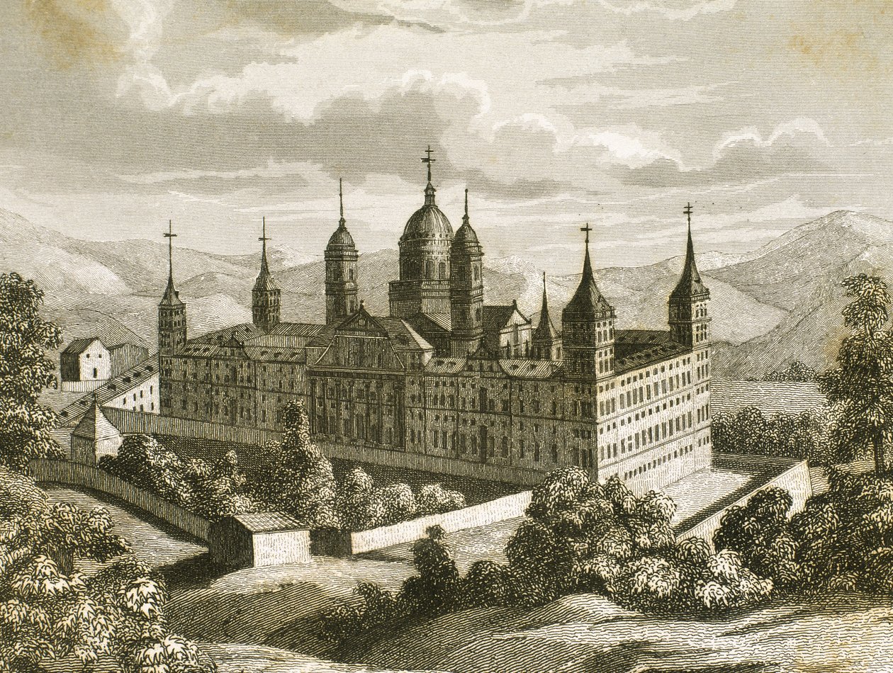 San Lorenzo de El Escorialin kuninkaallinen luostari, Madridin maakunta, Espanja tekijältä Unknown