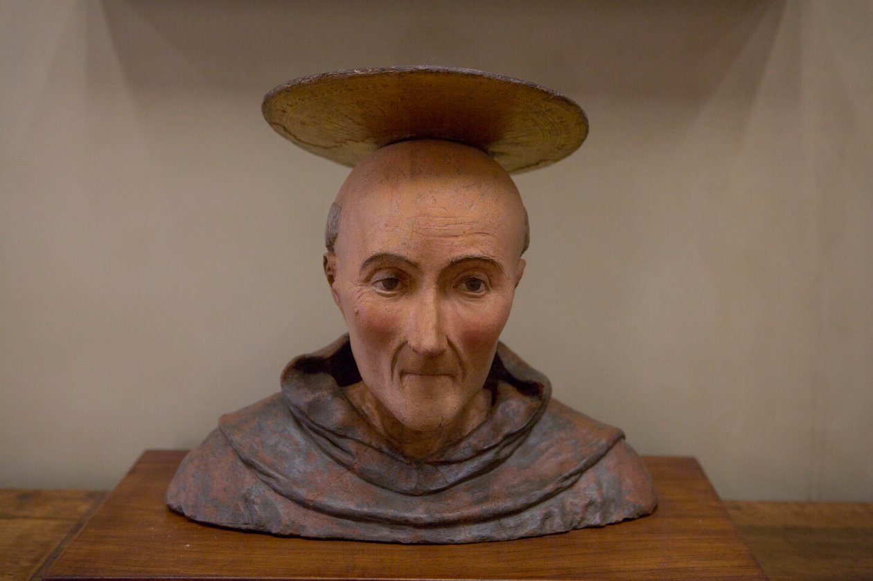 Saint Bernardino of Siena (terrakotta) tekijältä Unknown artist