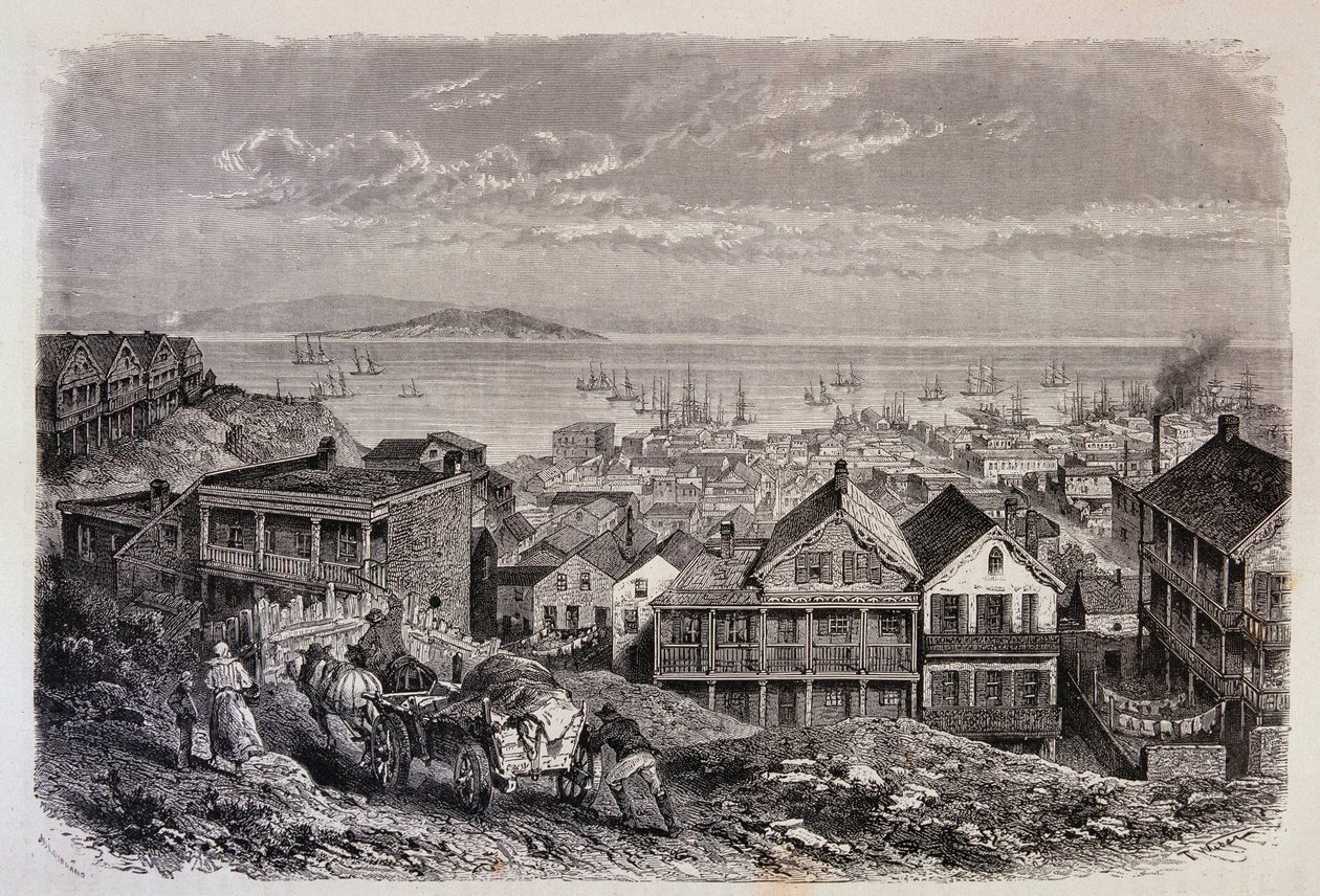 San Francisco Bay (Kalifornia) - "" Maailman ympäri"" tekijältä Unknown artist