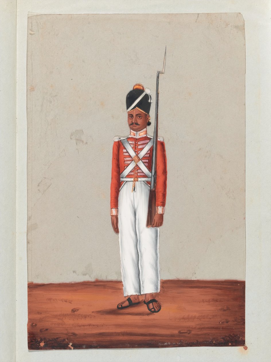Sepoy, Madrasin armeija tekijältä Unknown artist