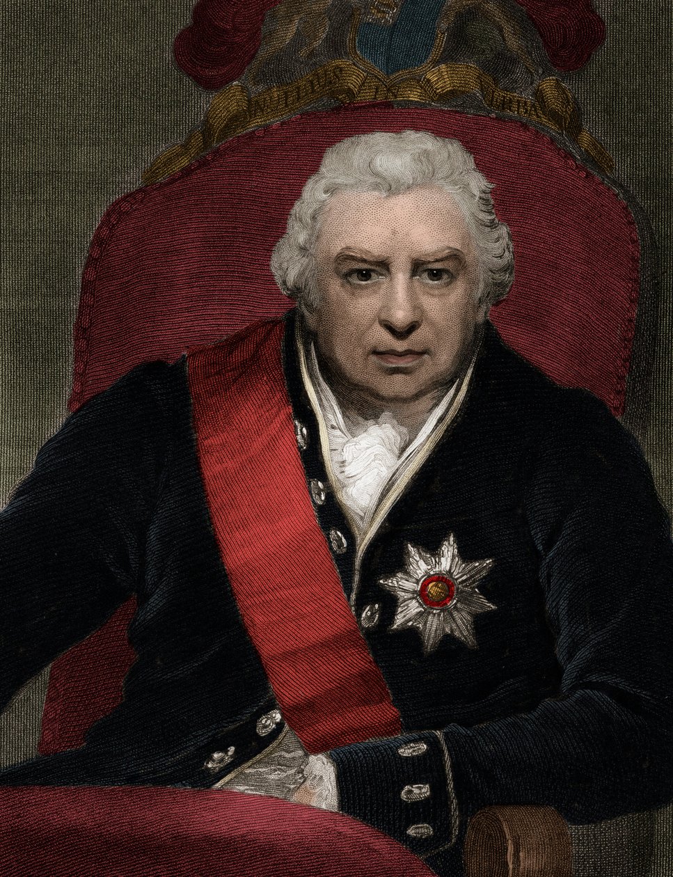 Sir Joseph Banks (1743-1820) - kaiverrus - 1800-luku tekijältä Unknown artist