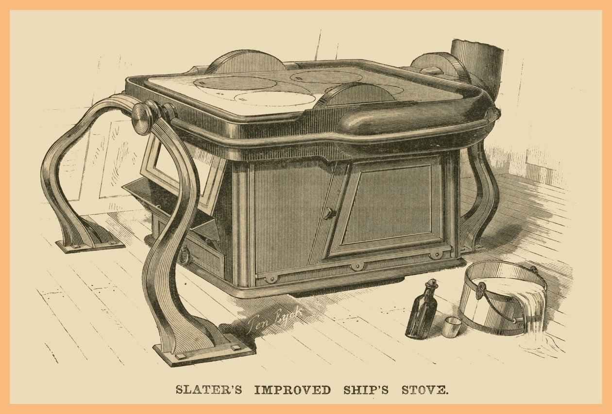Slaters Improved Ships Stove tekijältä Unknown Artist
