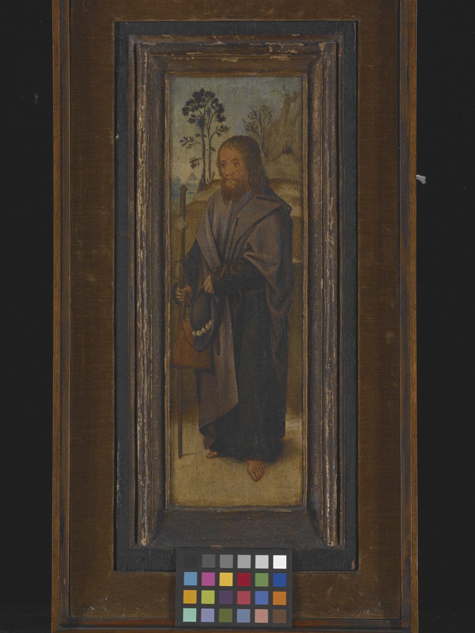 São Tiago (O Peregrino) (óleo sobre madeira) finlandês tekijältä Unknown artist
