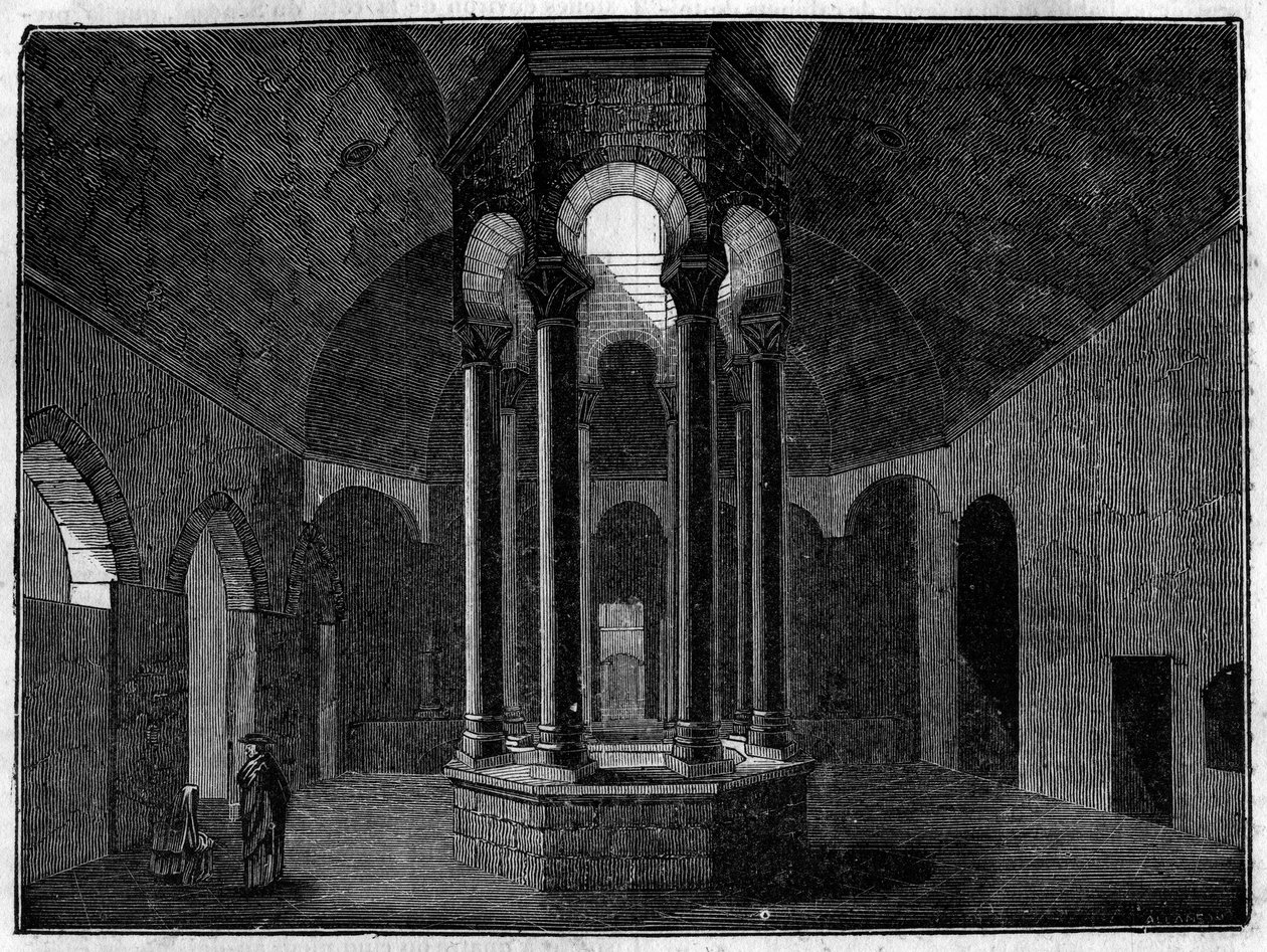 Gironan arabikylpylä (Girona) Espanjassa. tekijältä Unknown artist