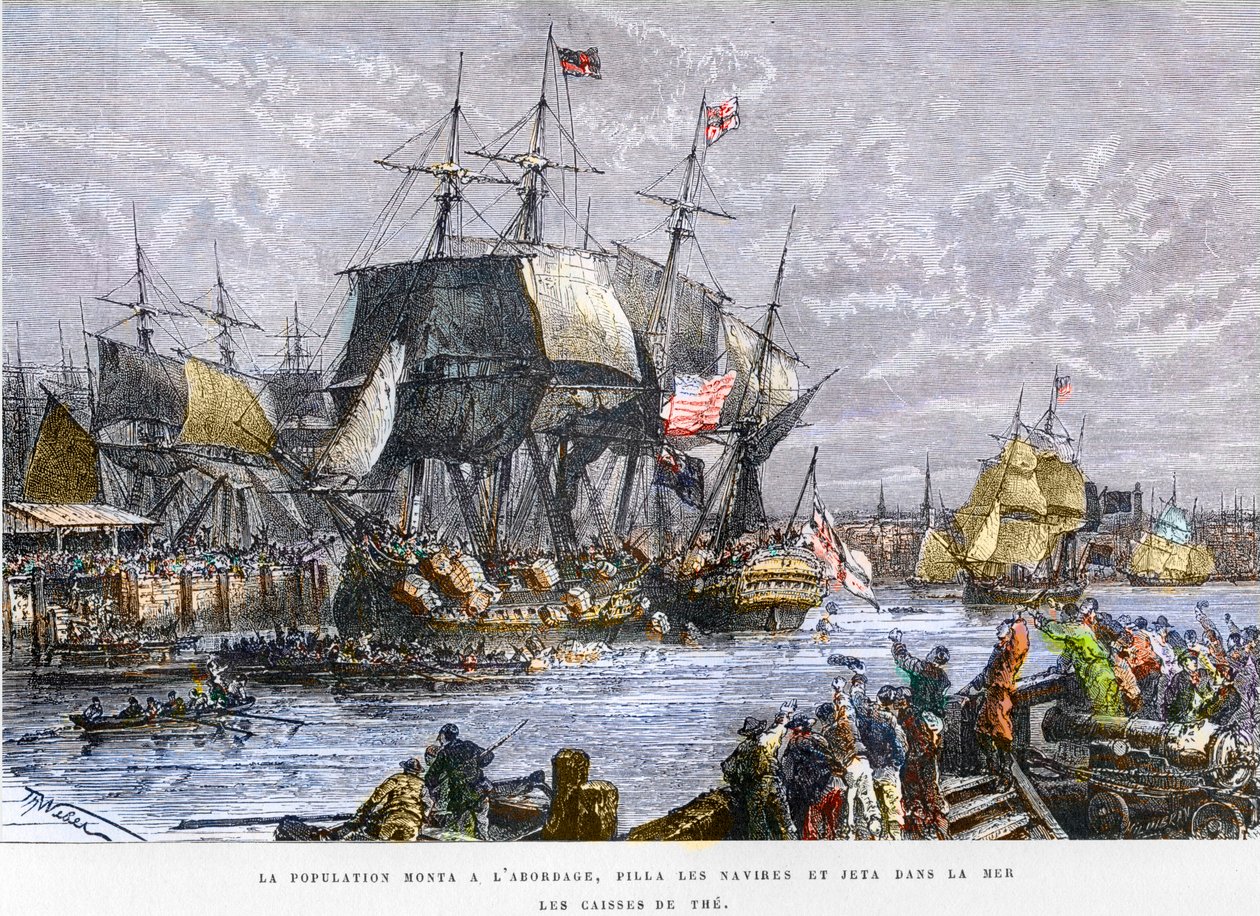 Boston Tea Party, 16. joulukuuta tekijältä Unknown artist