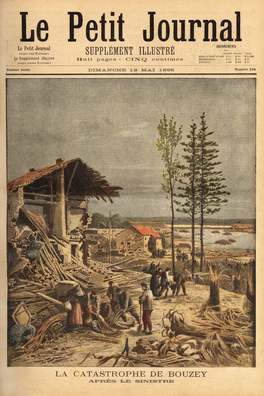 Bouzeyn katastrofi tekijältä Unknown artist