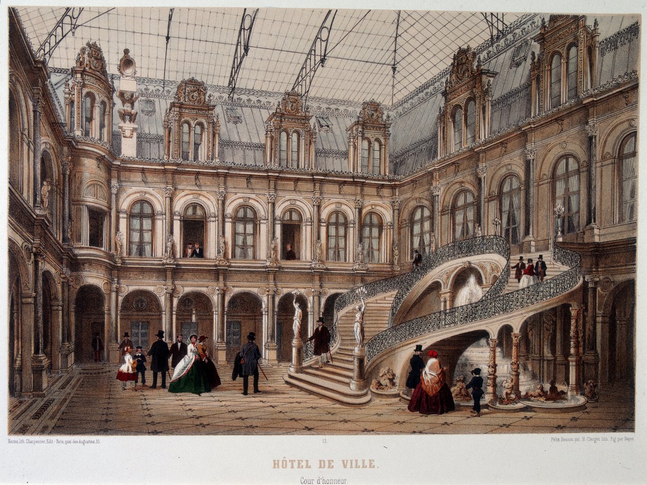 Pariisin Hotel de Villen Cour d