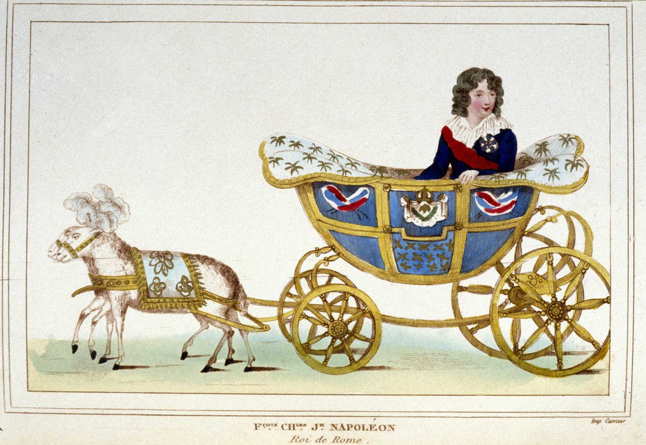 Rooman kuningas (Napoleon II) nuori poika, Napoleon I:n poika. tekijältä Unknown artist