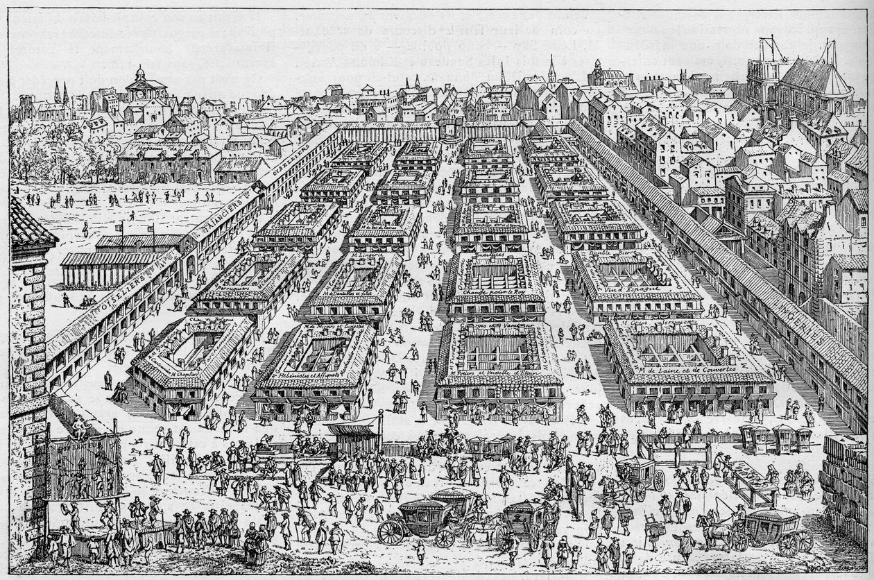 Saint Germainin messut 1600-luvulla. tekijältä Unknown artist