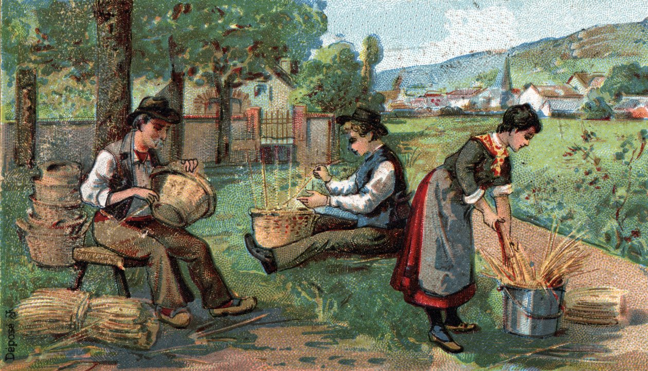 Vannier. 1800-luvun lopun kromolitografia tekijältä Unknown artist