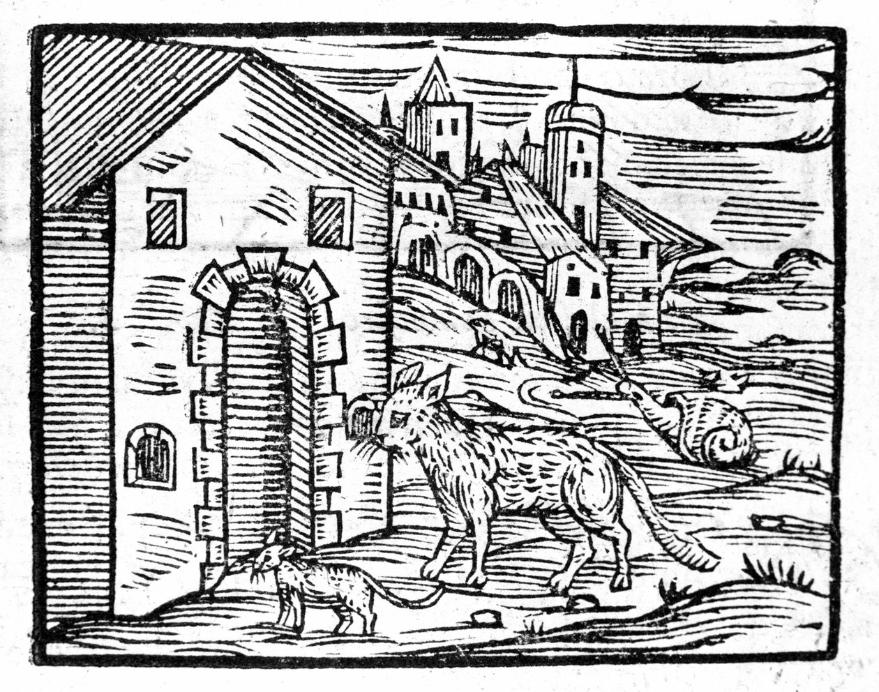 Paholaisen eläimet kirjoittanut Francesco Guaccio Compendium Maleficarum Milan 1608 tekijältä Unknown artist
