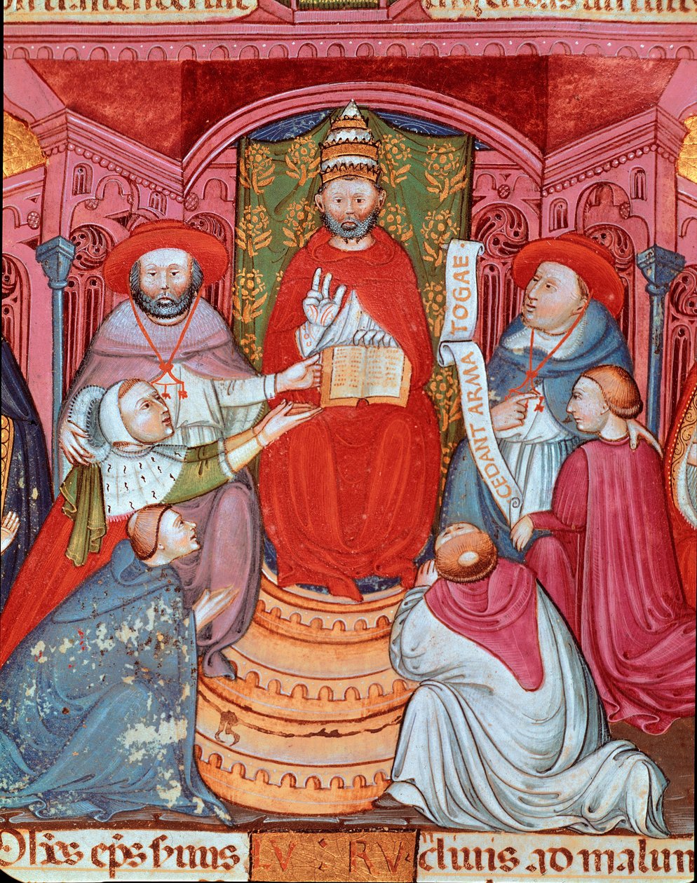 Antipaavi Klemens VII (Robert de Geneve) (1342-1394) julisti lakejaan" tekijältä Unknown artist