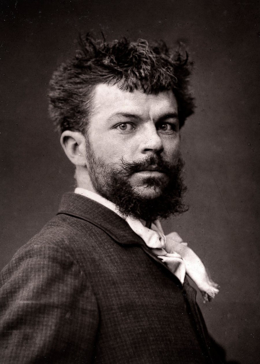 Taiteilija Georges Haquette kuvasi Pariisin salongin yhteydessä vuonna 1883 tekijältä Unknown
