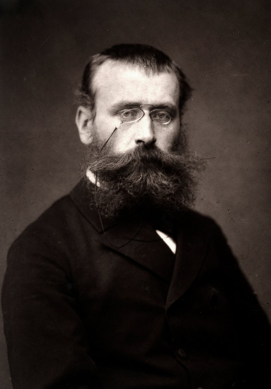 Taiteilija Georges Laugée valokuvasi vuoden 1881 Pariisin salongin yhteydessä tekijältä Unknown