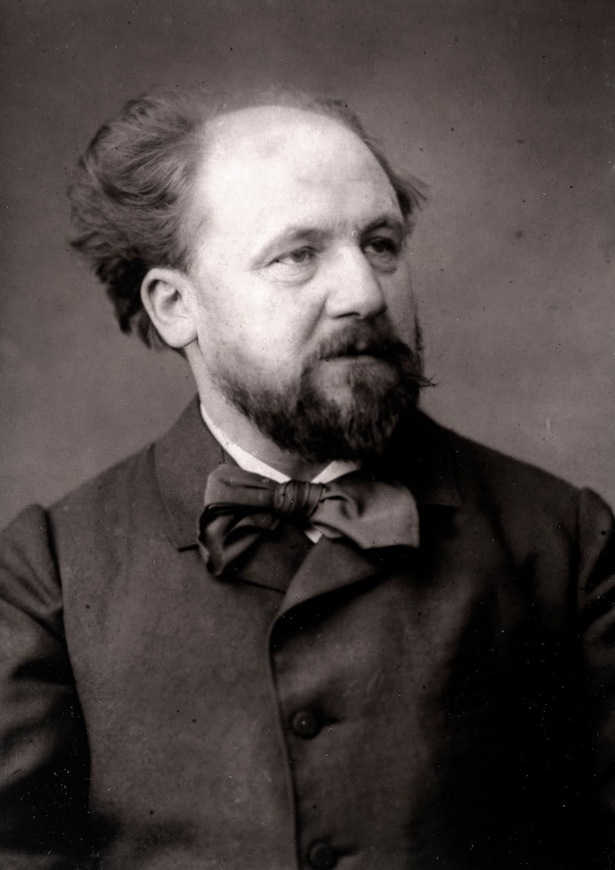 Taiteilija Jean-Joseph Weerts kuvasi Pariisin salongin yhteydessä vuonna 1883 tekijältä Unknown