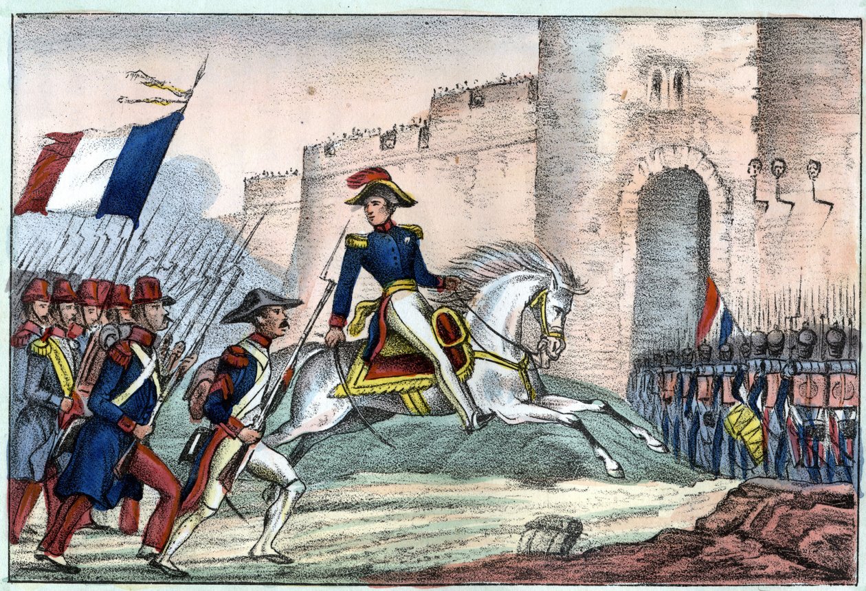 Ranskan armeija saapui Algeriin 5. heinäkuuta tekijältä Unknown artist