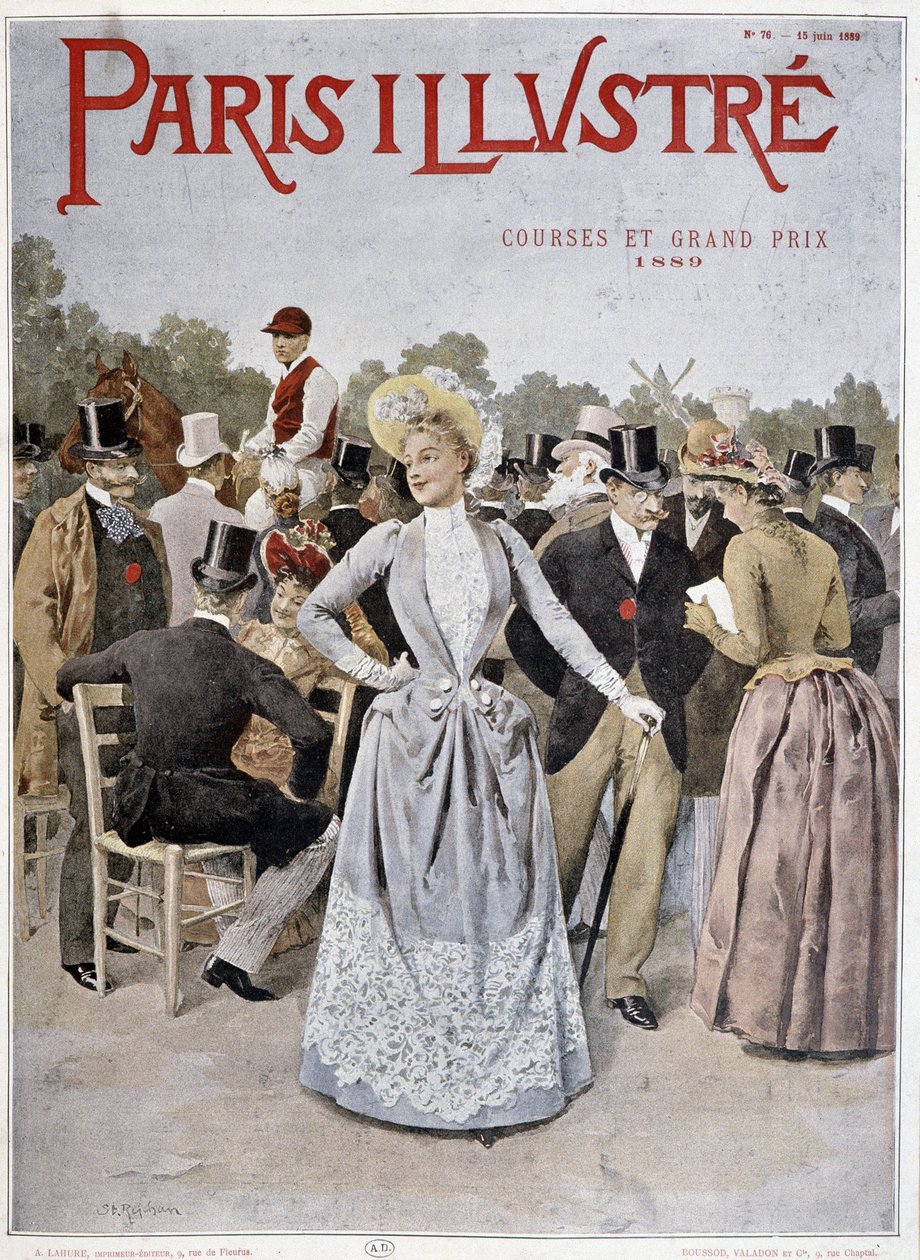 Katsojat kilpailuissa - ”Paris Illustréssa”” tekijältä Unknown artist