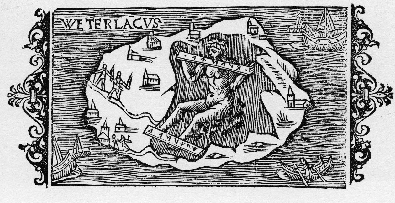Noitaketju - Olaus Magnuksen "Pohjoisten kansojen historiassa", Rooma 1555 tekijältä Unknown artist