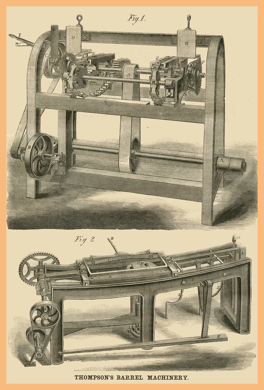 Thompsons Barrel Machinery tekijältä Unknown Artist