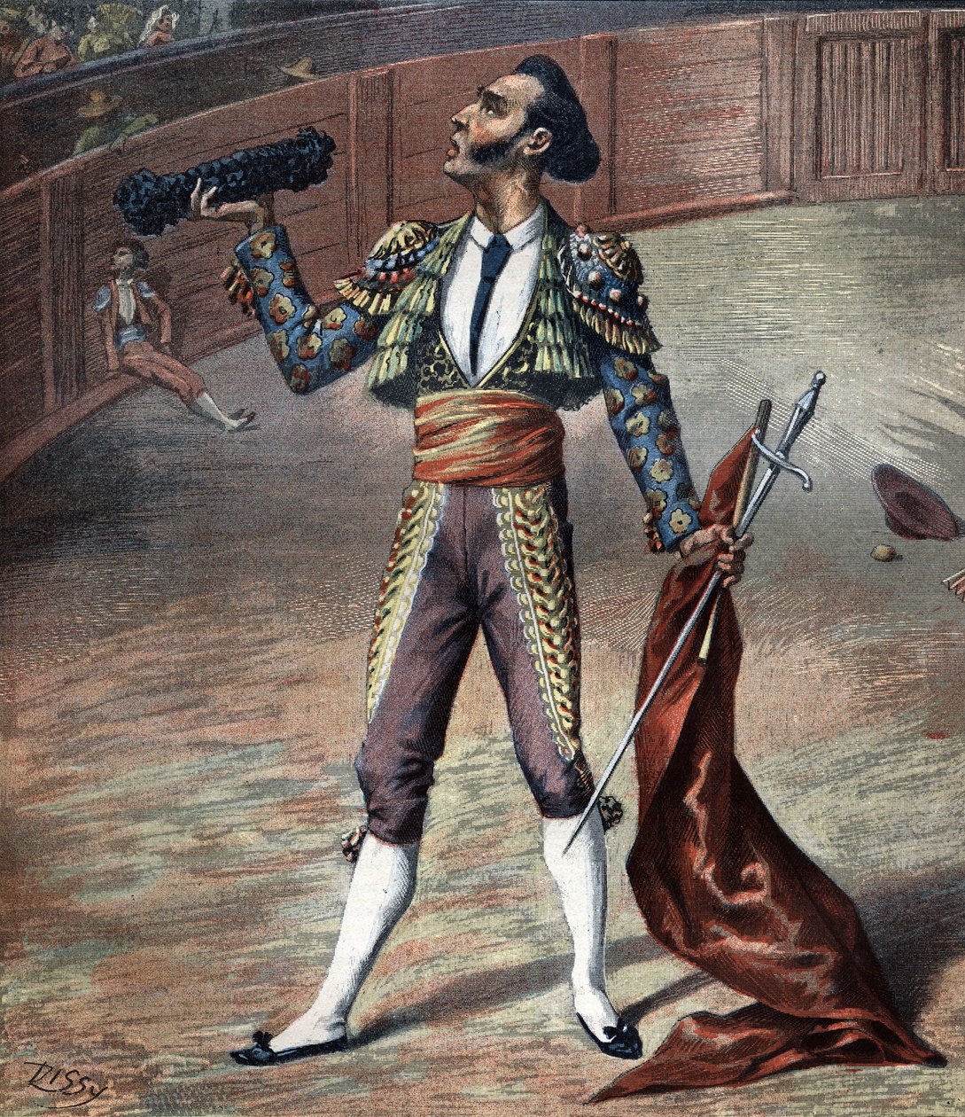 Toreador-asu vuodelta 1892. tekijältä Unknown artist