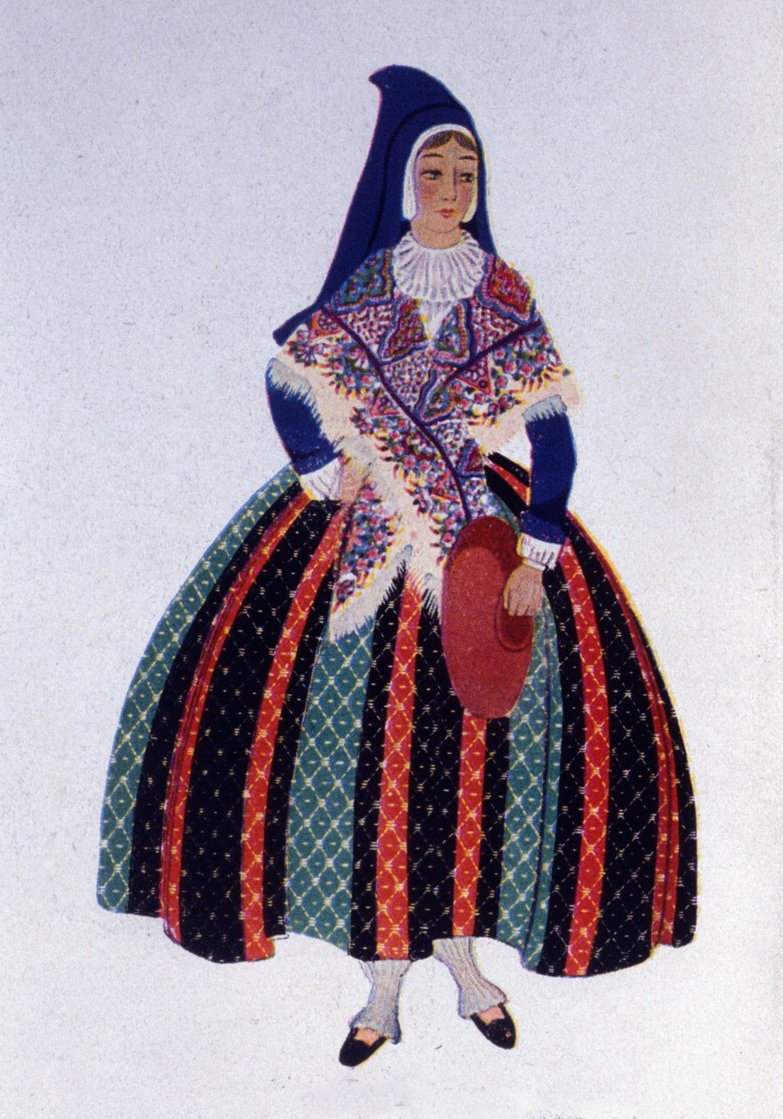 Perinteinen Bearn Maiden -asu tekijältä Unknown artist