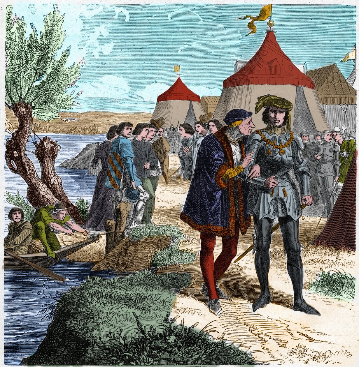 Conflansin sopimus 5.10.1465 Ranskan kuninkaan Ludvig XI:n ja Charles de Charolais