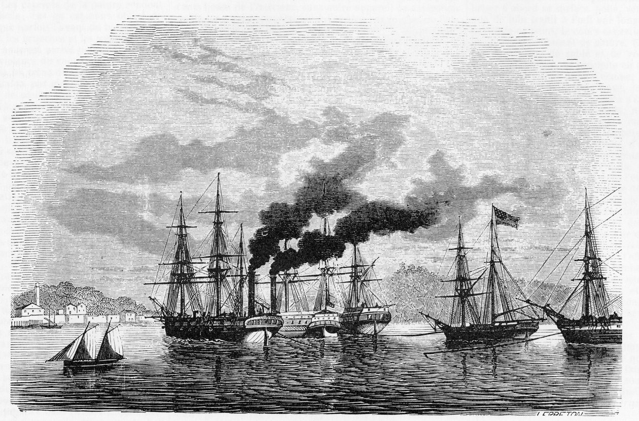 Yhdysvaltojen historia: Steamboat tekijältä Unknown artist
